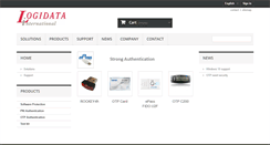 Desktop Screenshot of logidata-int.fr